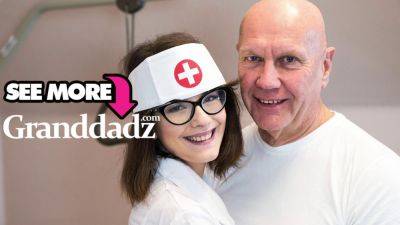 Sara Bell - Sara Bell is the nurse who takes good care of senior citizen's hard cock - sexu.com