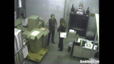 Hot Blonde Fucking Hardcore in warehouse - hotmovs.com