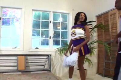 A Big Black Cock For A Sexy Cheerleader - hotmovs.com