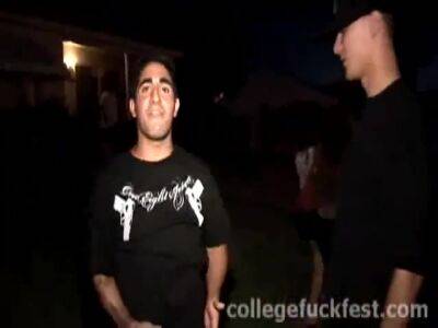 Coed teen fucking dick in frat house - hotmovs.com