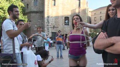 James Deen - Princess Donna Dolore - Samia Duarte, James Deen And Princess Donna In Euro Beauty Gang Humped In Public - upornia