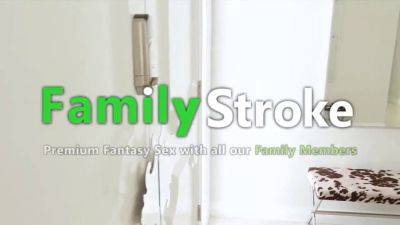 Stepsis Fucks two massive cocks in taboo DP frenzy - FamilySTROKE.net HD Porn - sexu.com