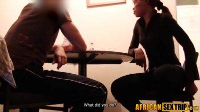 Hot African Slut Whore Mommy Gets Warm Cumshot By Big Dick! - hotmovs.com