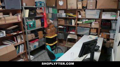 Bobbi Dylan - Bobbi Dylan gets brutally fucked and records stolen in POV shoplyfter video - sexu.com