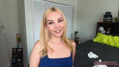 Aaliyah Love - Blonde Aaliyah Love's First Time with Step Son - POV - porntry.com