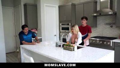 Brooklyn Chase - Young Stepson Gets Unlimited Access to His Stepmom's Body - Brooklyn Chase - MomSlave - porntry.com