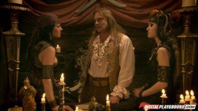 Sasha - Sasha Grey - Sasha Grey And Emily Bruni In Pirates 2 - upornia