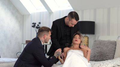 Gina Gerson - Bride gets laid on her wedding day by her hubby's best friend - xbabe.com - Russia